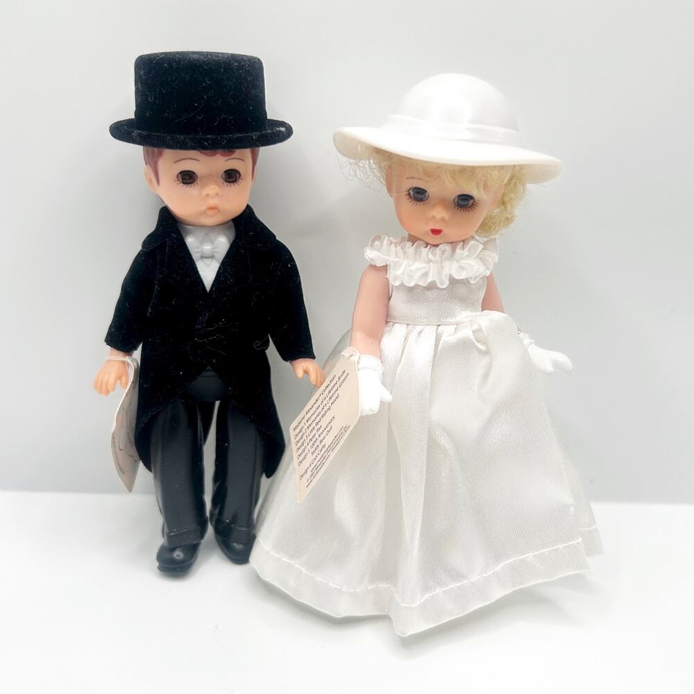 McDonald's Madame Alexander Memories of a Lifetime Dolls Bride and Groom EUC